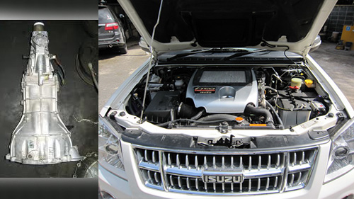 บริการรับซ่อมเกียร์ออโต้ Isuzu